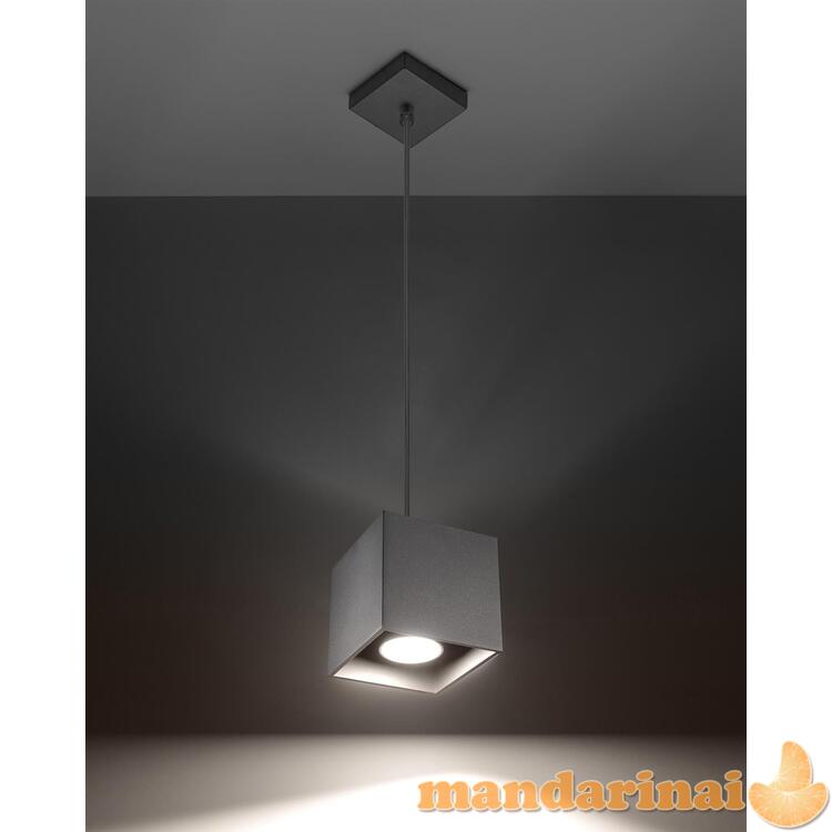 Pakabinama lempa QUAD1 pilka