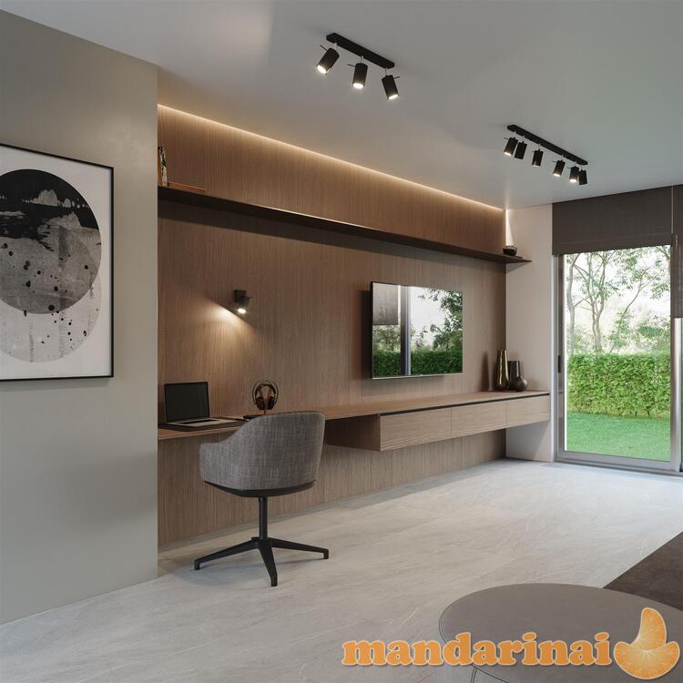 Lubinis šviestuvas žiedas 2 juodas 5