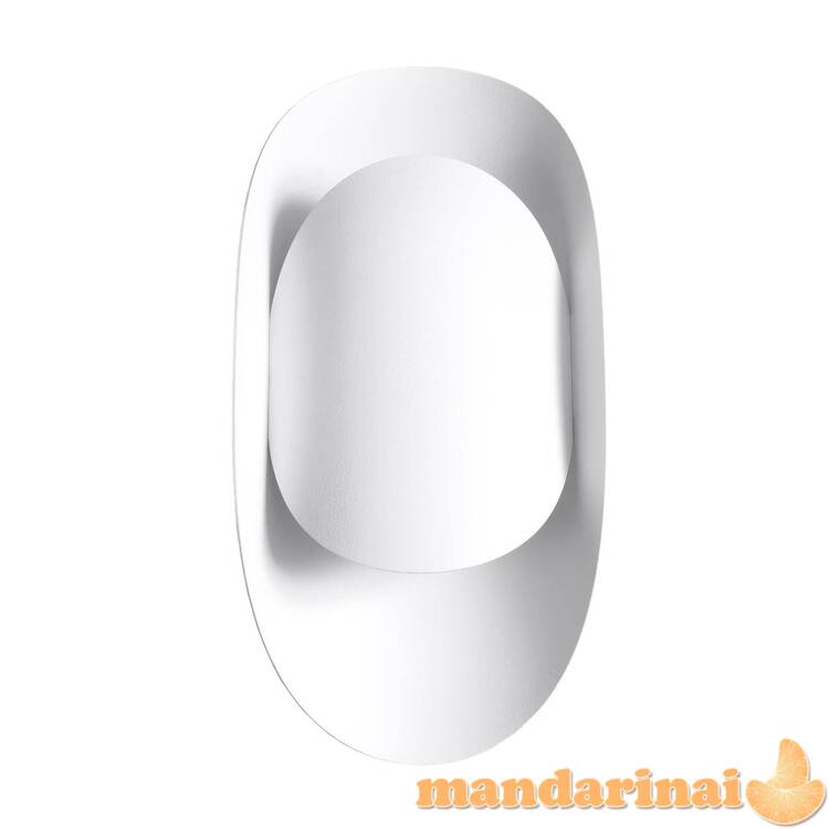 Sieninis šviestuvas ašara balta