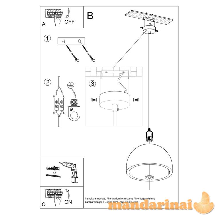 Pakabinama lemputė Pablito 7