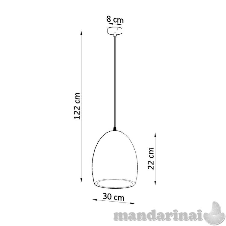 Keraminis pakabukas lempos failuszas