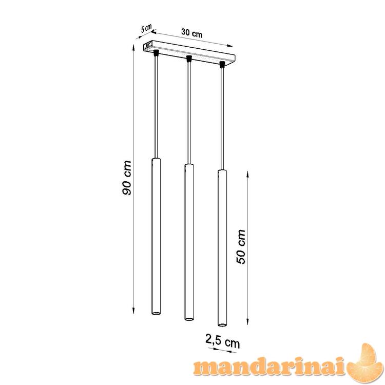 Pakabinama lempa pastelo 3 juodas