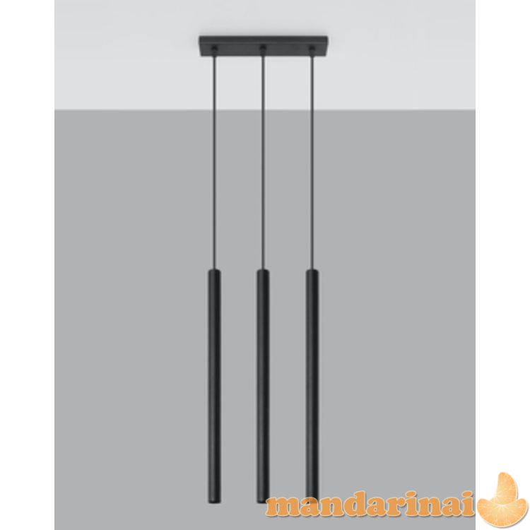 Pakabinama lempa pastelo 3 juodas