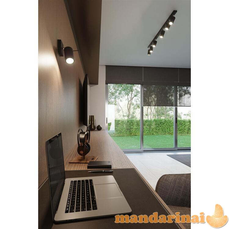 Lubinis šviestuvas žiedas 4 juodas 3