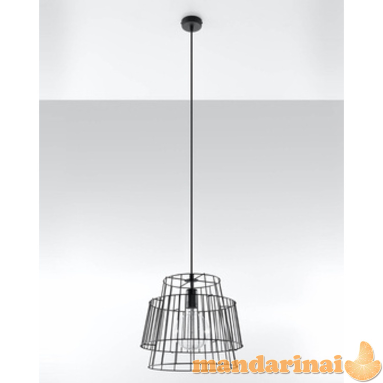 Pakabinama lempa GATE juoda 8