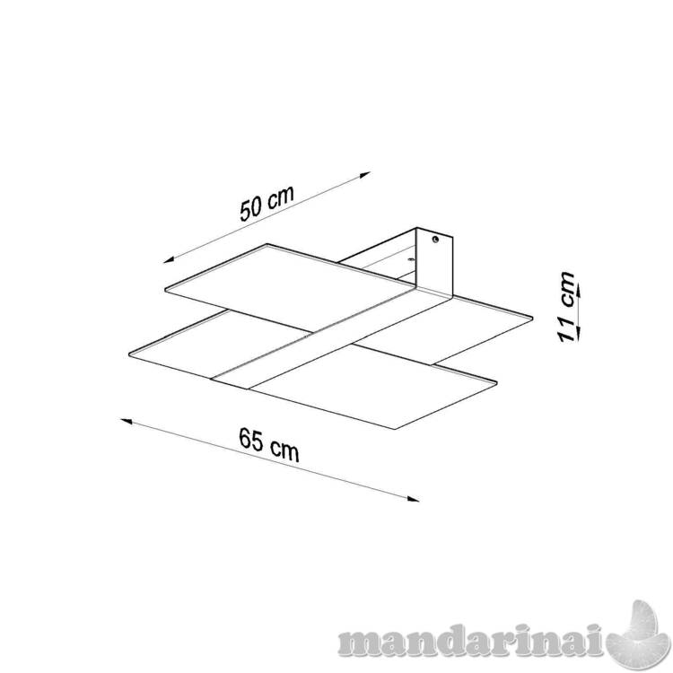 Massimo chromas Lubinis šviestuvas 3