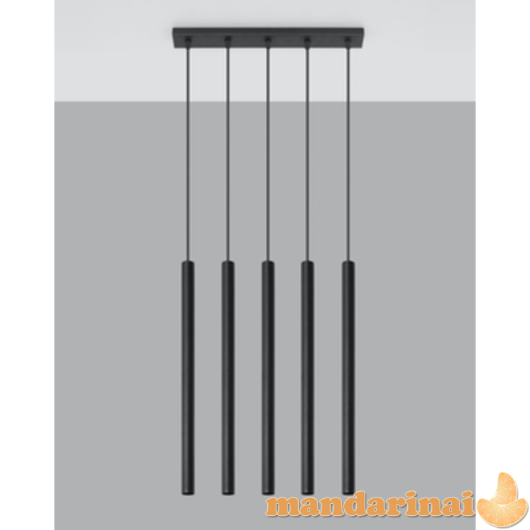 Pakabinama lempa pastelo 5 juodas