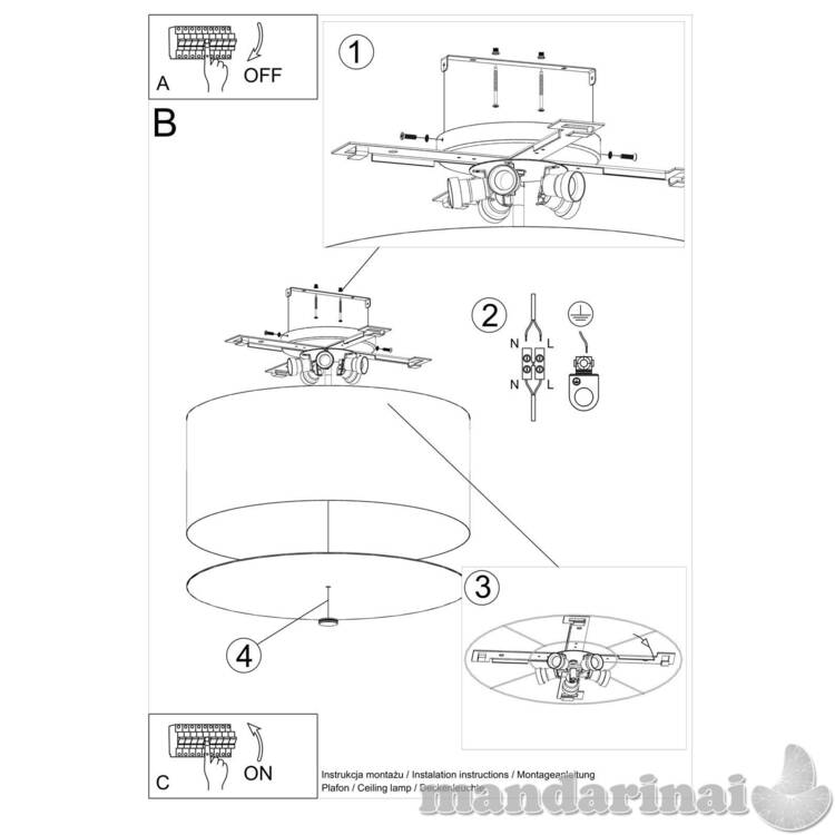 Liustra Otto 60 juodas 4