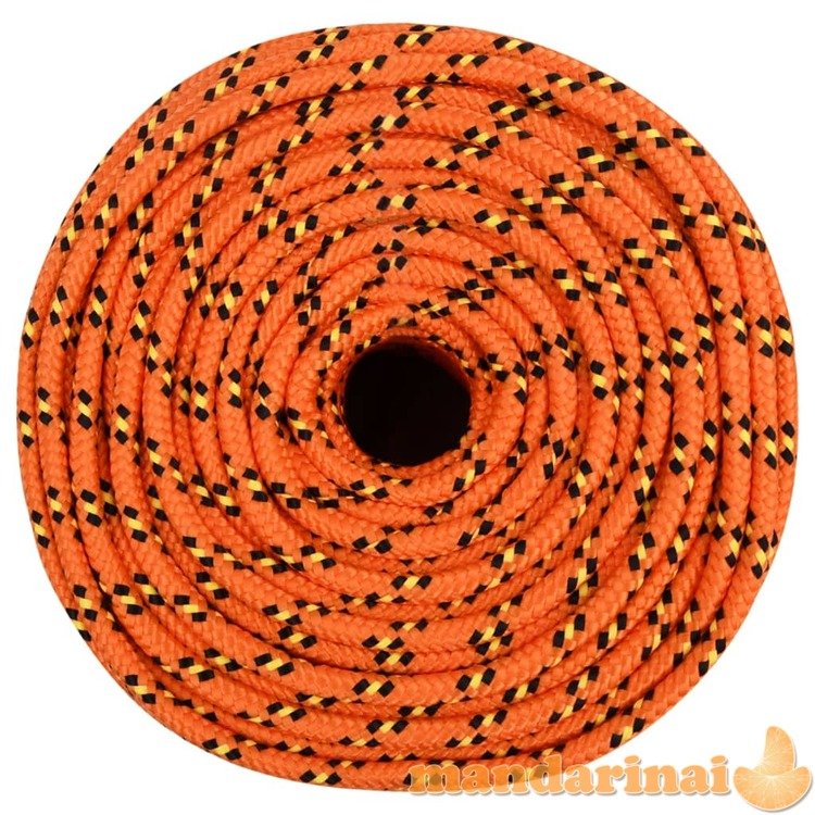 Valties virvė, oranžinės spalvos, 6mm, 25m, polipropilenas