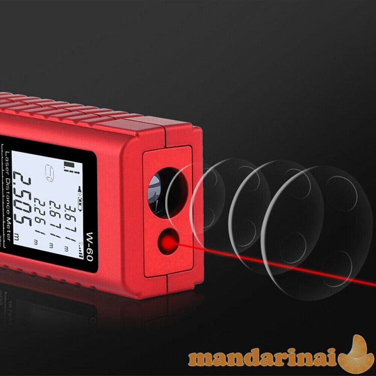 60M lazerinis atstumo matuoklis - tolimatis