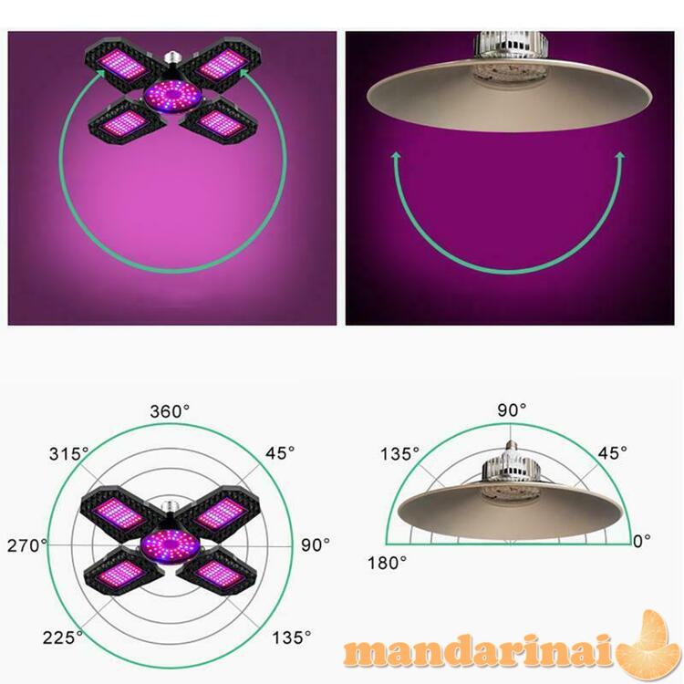 100W pilno spektro lempa augalams auginti