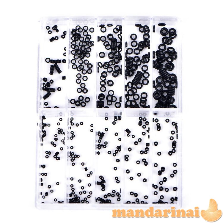 Apvalių mini tarpinių rinkinys laikrodžių remontui