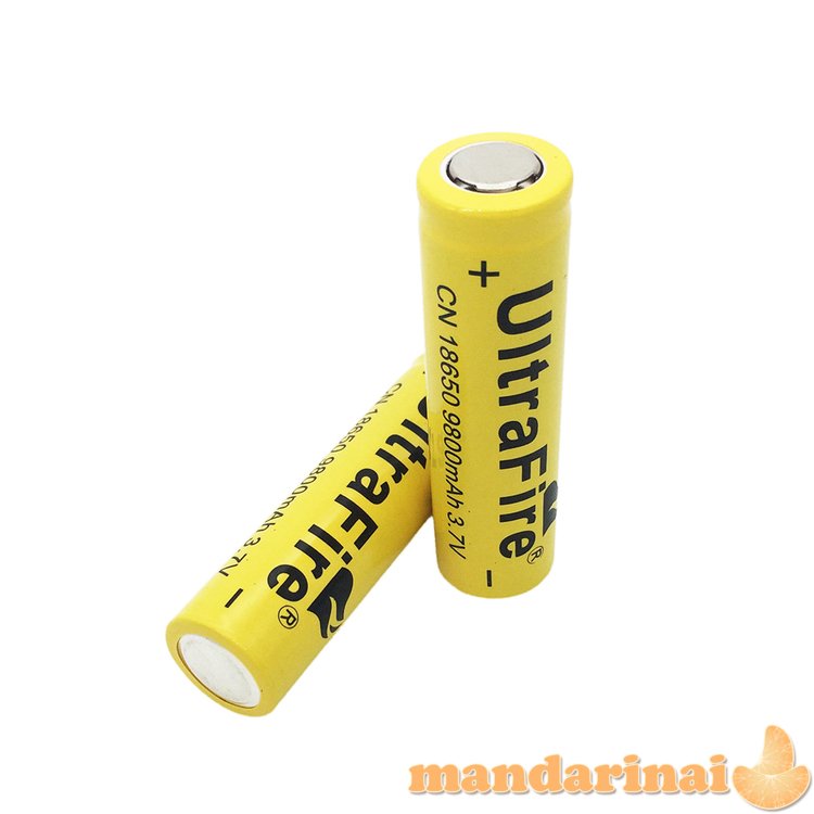 Originalus ULTRAFIRE 9800mAh akumuliatorius