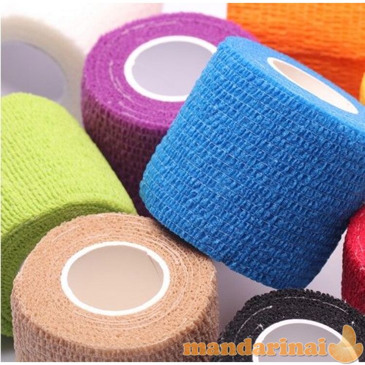 Elastiniai teipai sportuojantiems ir skausmui mažinti