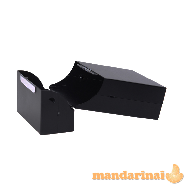 Juodas dėklas - porcigaras cigaretėms