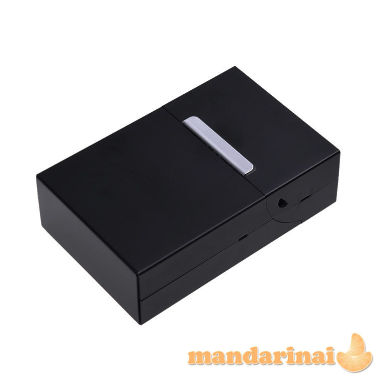 Juodas dėklas - porcigaras cigaretėms