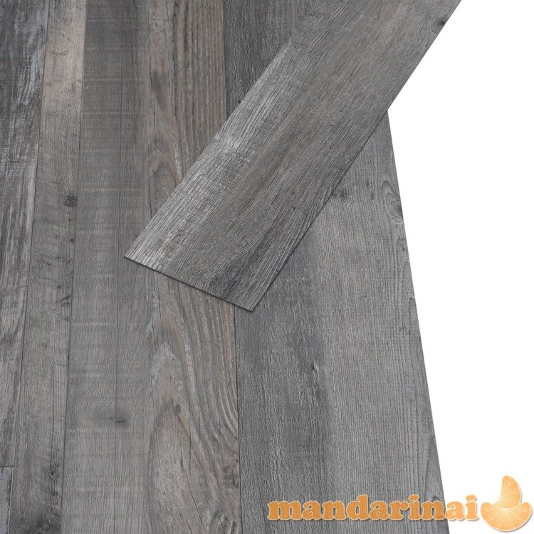 Grindų plokštės, medienos spalva, pvc, prilipdomos, 5,02m², 2mm