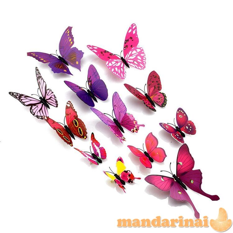 3D lipdukų „Spalvoti drugeliai“ rinkiniai