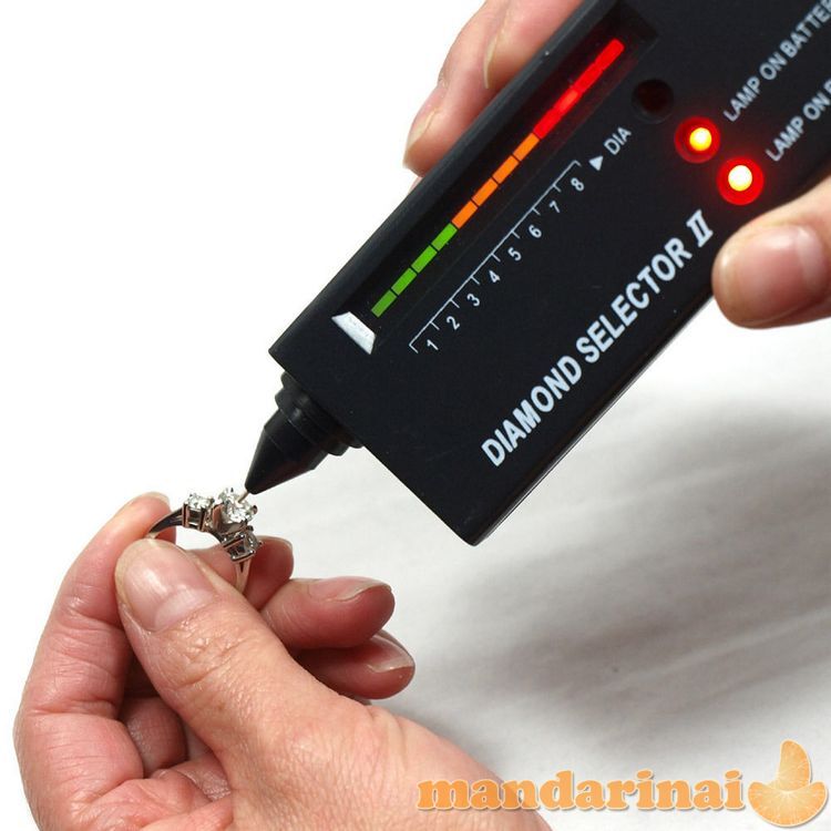 Deimantų ir brangakmenių tikrinimo aparatas