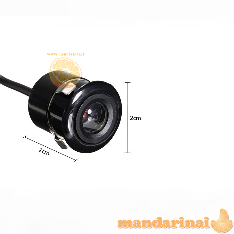 Galinė vaizdo kamera su monitoriumi