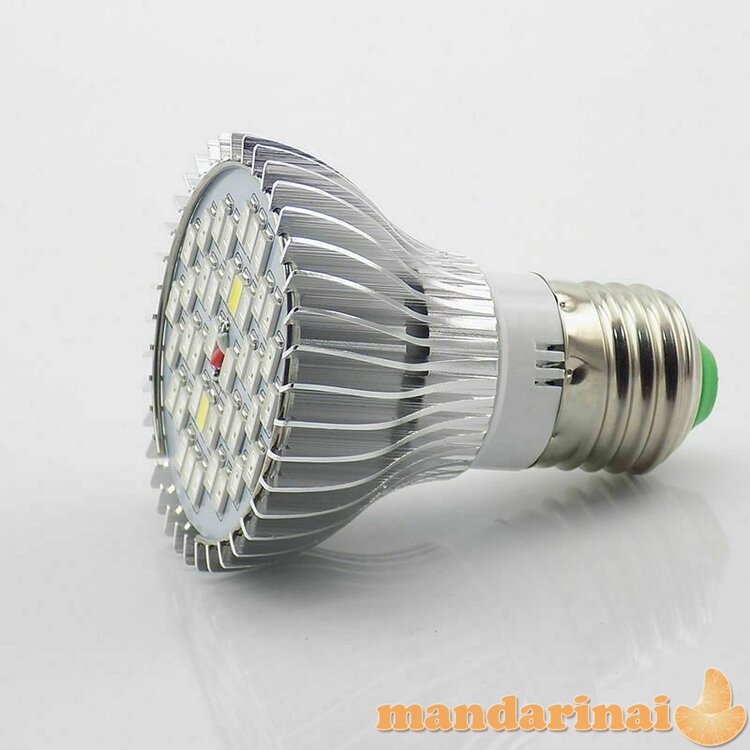 Pilno spektro 30W 40 led modulių lempa augalų auginimui