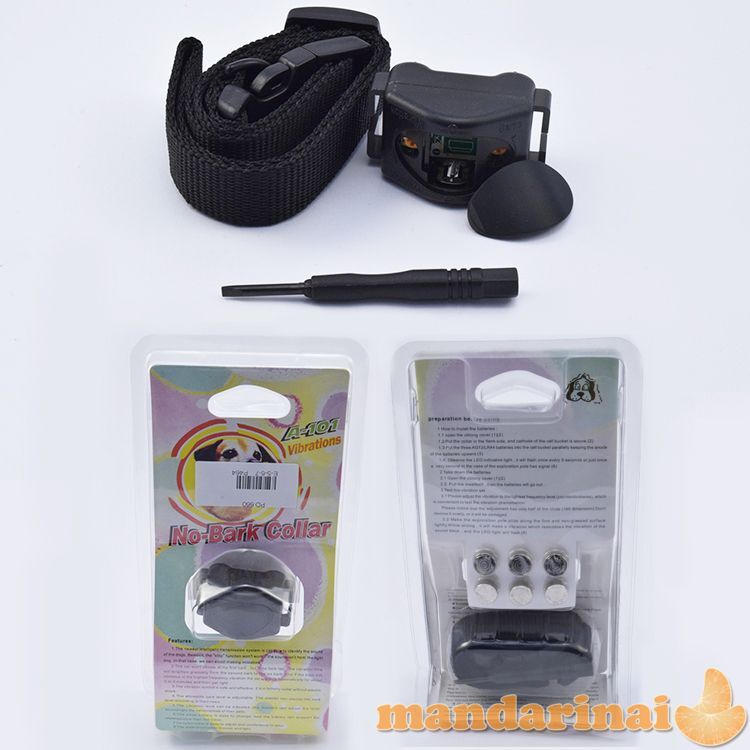 Vibracinis antkaklis jauniems arba labai mažų veislių šunims