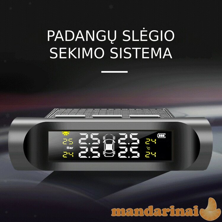 Padangų slėgio sekimo sistema