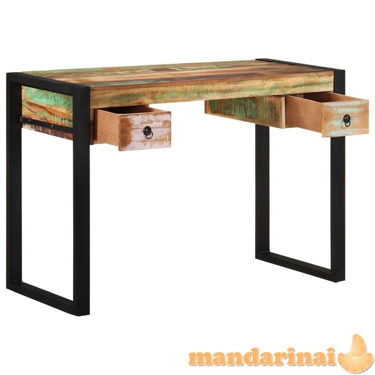 Rašomasis stalas, perdirbtos medienos masyvas
