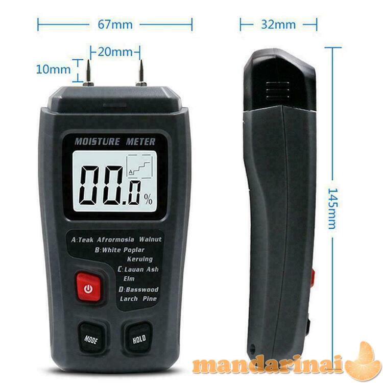 Drėgmės matuoklis medienai