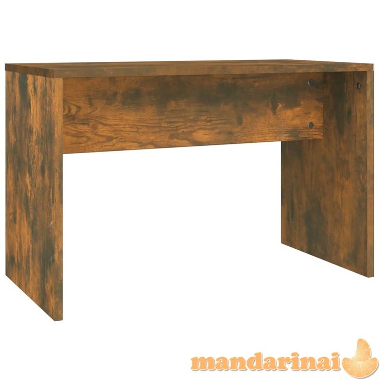 Kosmetinio staliuko kėdutė, dūminio ąžuolo, 70x35x45cm, mediena