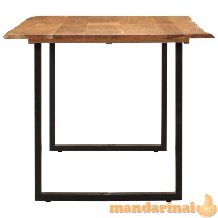 Valgomojo stalas, 180x90x76cm, akacijos medienos masyvas