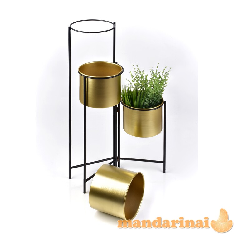 „Swen Gold Kwietnik H80x19.5cm“, H60x19.5cm, H40x19.5cm 1