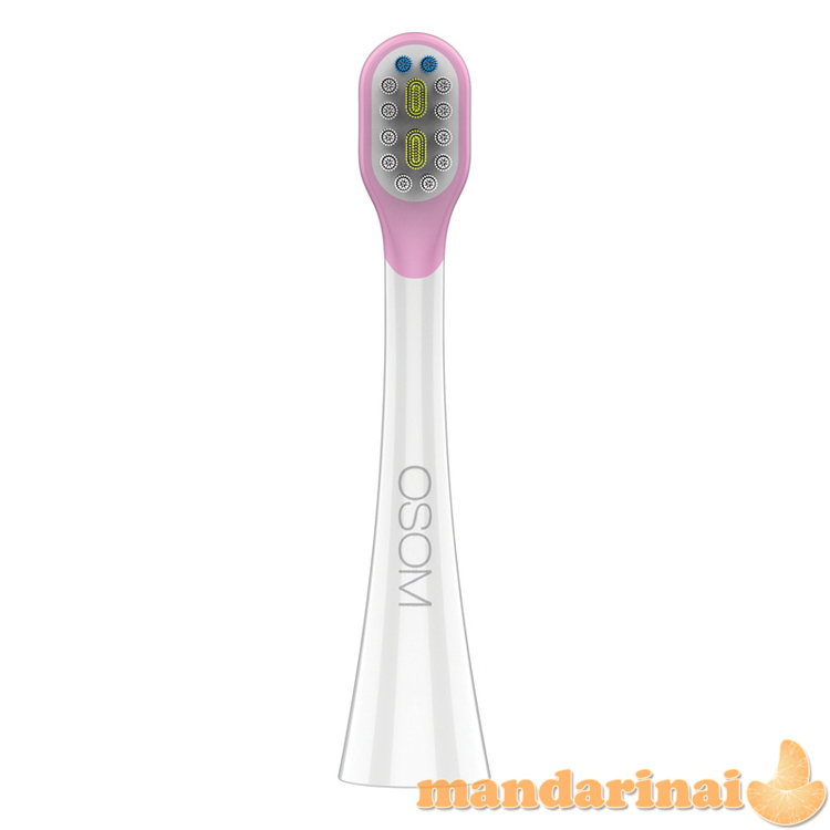 Pakaitinis antgalis vaikiškam dantų šepetėliui K7PINK, rožinis 