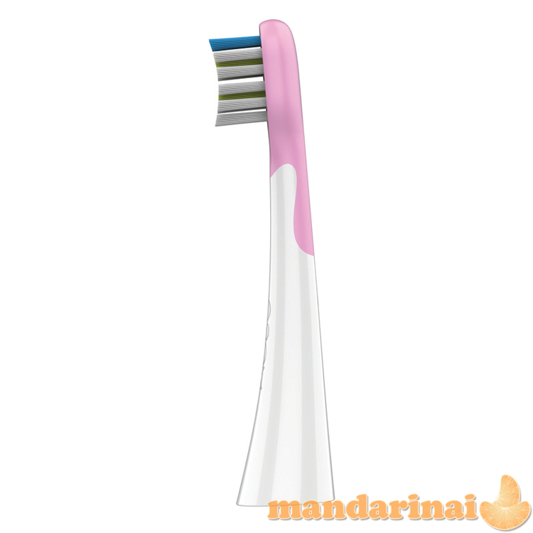 Pakaitinis antgalis vaikiškam dantų šepetėliui K7PINK, rožinis  1