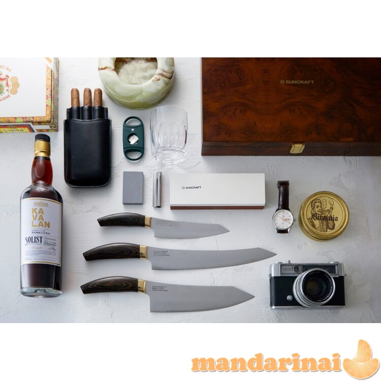 Japoniško pl. peilis su priežiūros rinkiniu, 