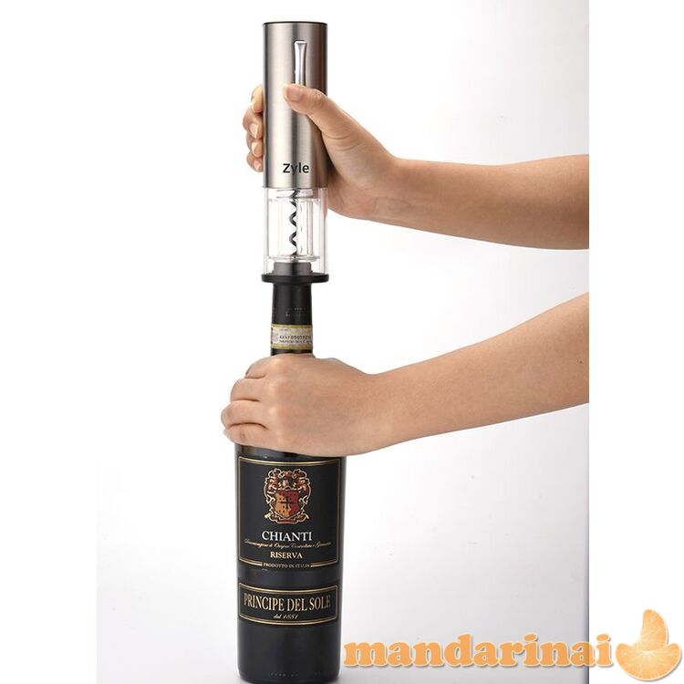 Elektrinis vyno butelių atidarytuvas Zyle 