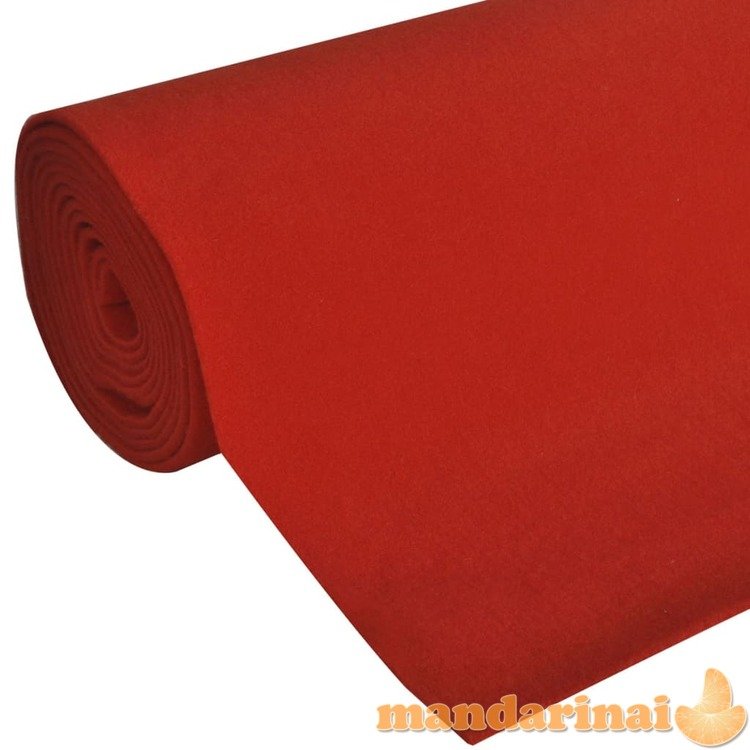 Raudonas kilimas, 1 x 10 m, ypač sunkus, 400 g/m2
