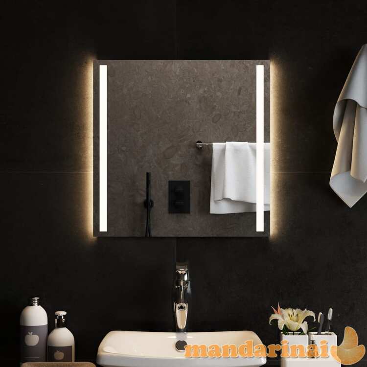 Vonios kambario led veidrodis, 50x50cm