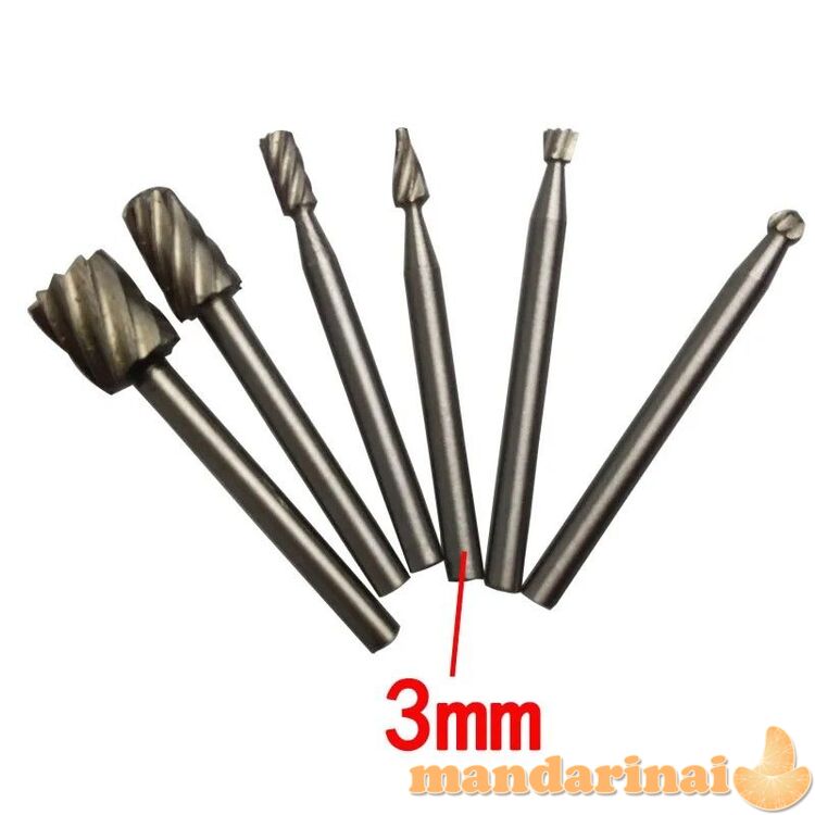 6vnt frezos antgalių rinkinys