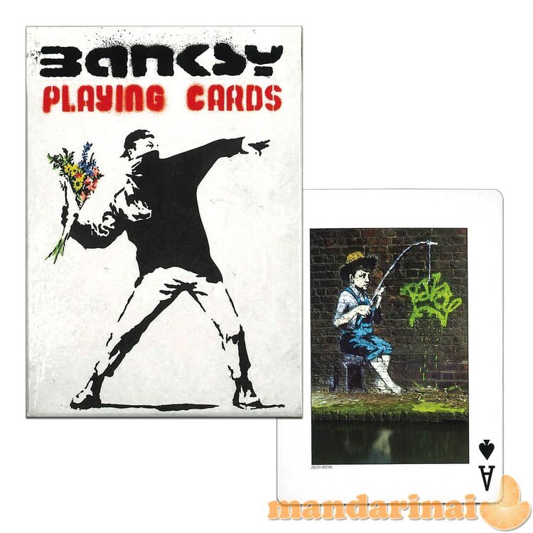 PIATNIK Žaidimo kortos „Banksy“