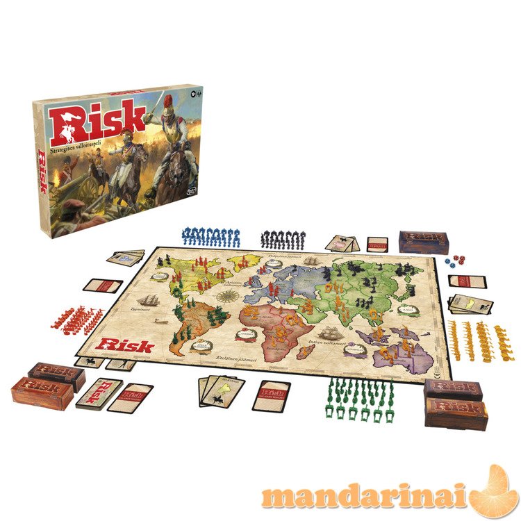 RISK Board game (in Finnish lang.)