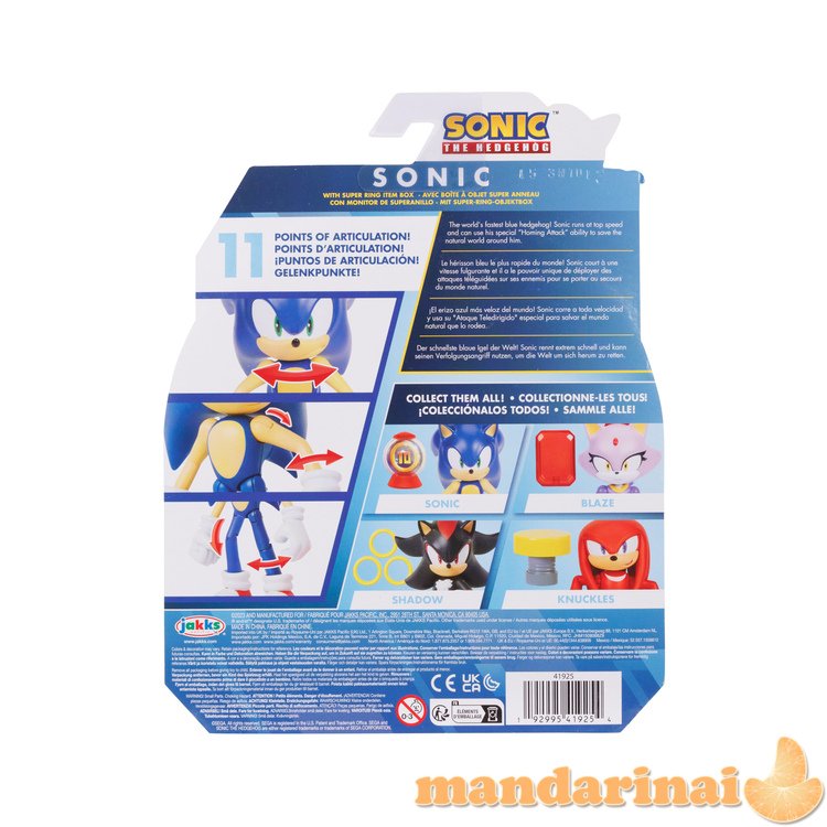 SONIC Collectable figure, 11 cm