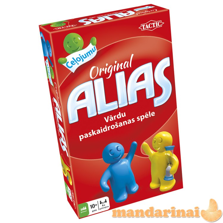 TACTIC Board game Alias Original, Travel (In Latvian lang.)