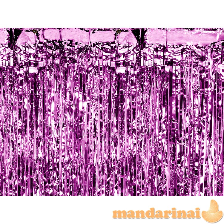 Party curtain, purple, 0.9 x 2.5m