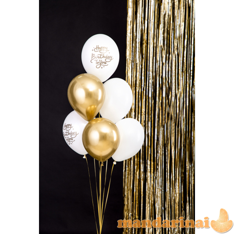 Balloons 30cm, Happy Birthday To You, mix (1 pkt / 6 pc.)