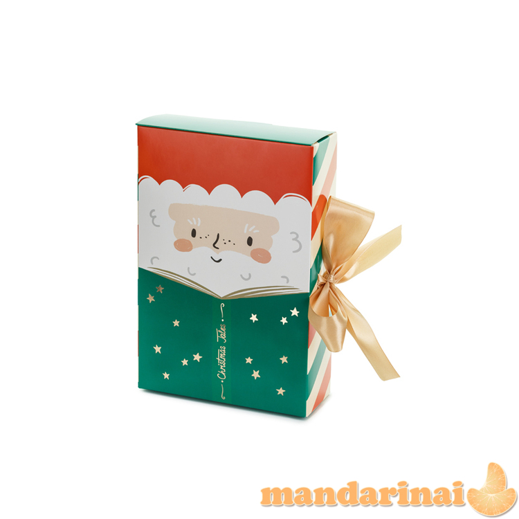Gift box Santa, 6x22.5x15 cm, mix
