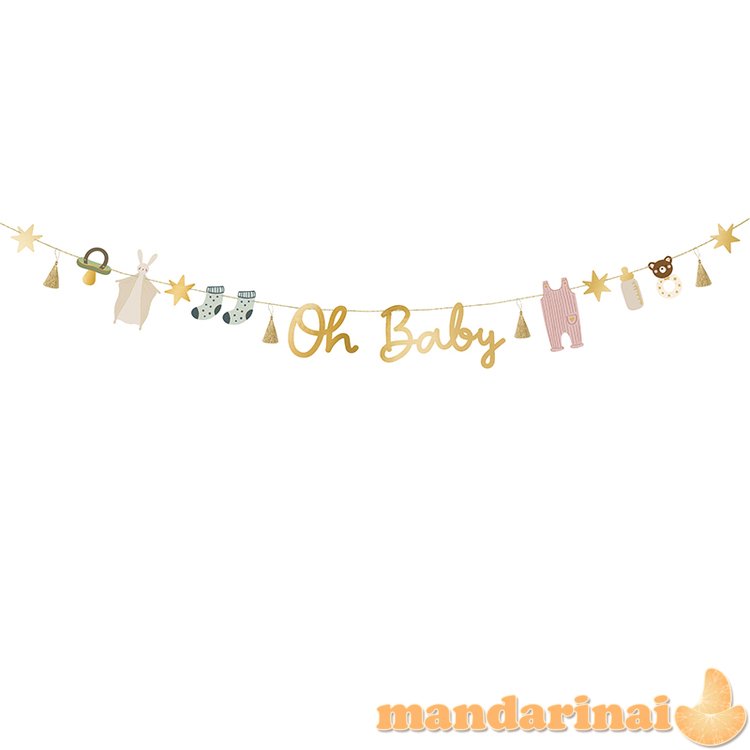 Banner Oh baby, mix, 2.5 m