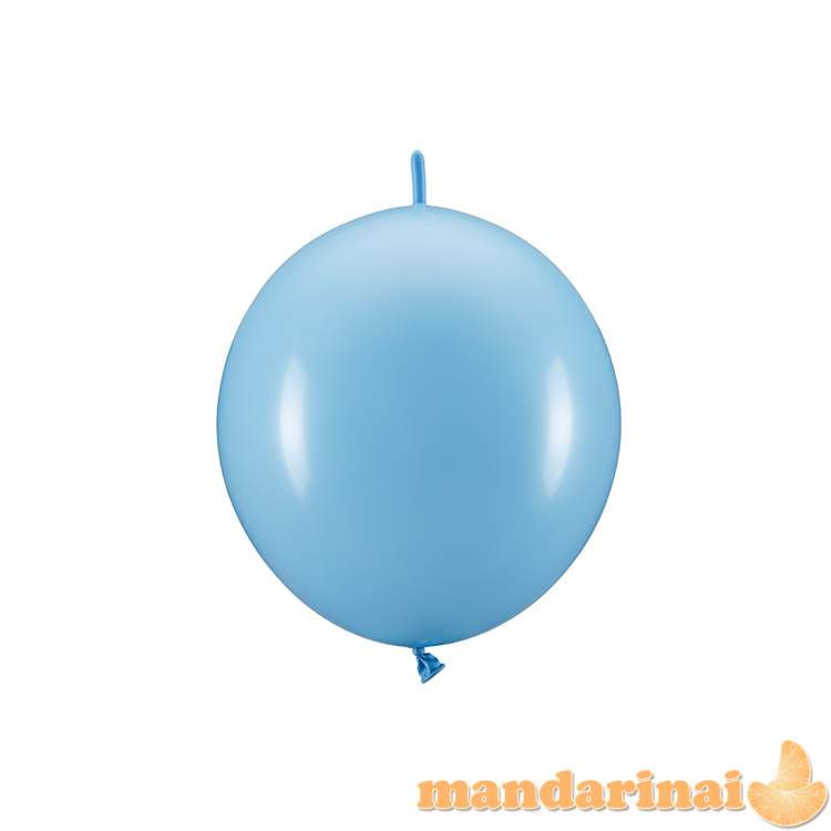 Linking balloons, 33 cm, light blue (1 pkt / 20 pc.)