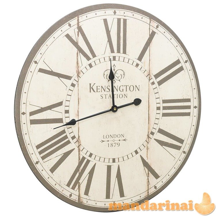 Sieninis laikrodis, 60cm, vintažinio stiliaus, londono dizaino