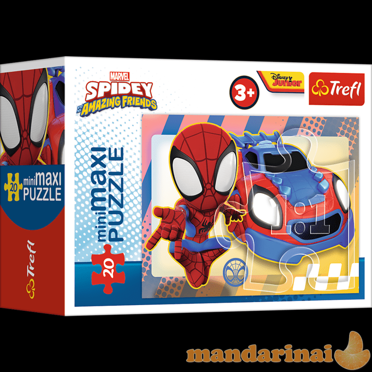 TREFL SPIDER-MAN Mini Maxi dėlionė Spidey, 20 det.